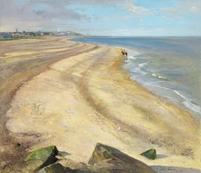 Strandkurve Richtung Southwold